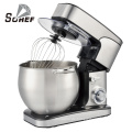 Großkapazität Multifunktional Electric Food Mixer Kuchen -Teigmischer mit 6 Geschwindigkeiten und Puls